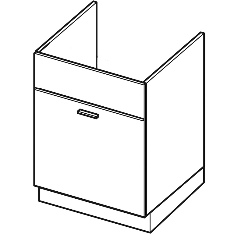 VELLA DZS6 szafka kuchenna stojąca pod zlew z szufladą (1)